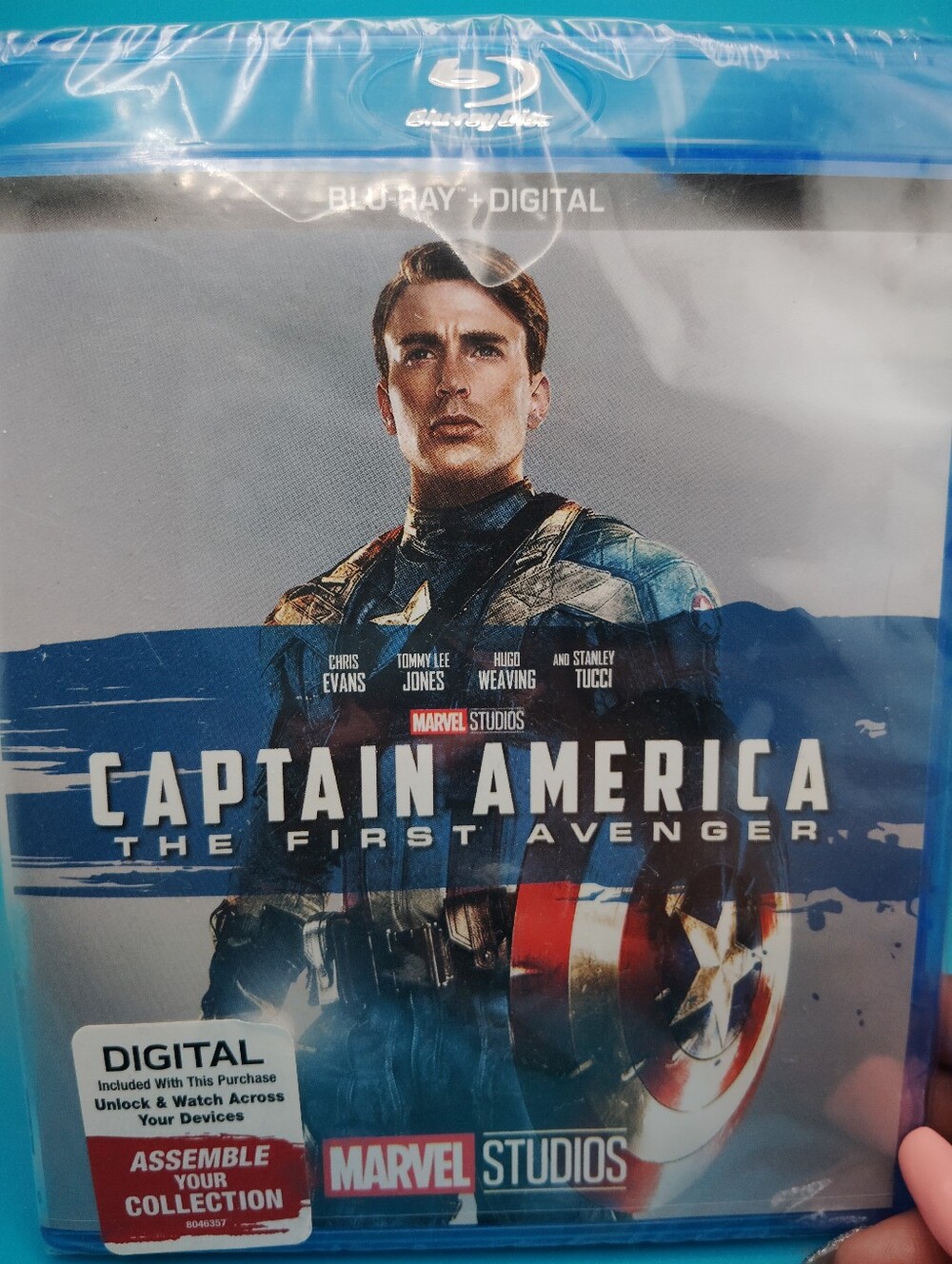 Marvel Captain America The First Avenger Blu-ray - Blue, Red, White